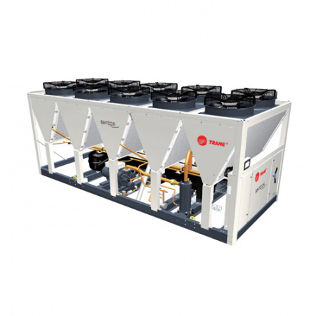Чиллеры с воздушным охлаждением серии Sintesis Prime модель RTAF-G Q от 320 до 1720 кВт