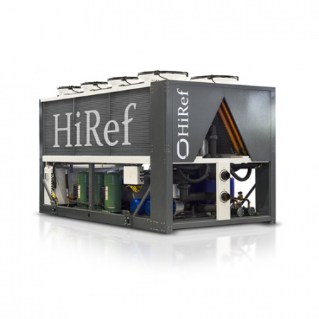 Чиллеры и тепловые насосы Hiref TSX/SCA в моноблочном исполнении со спиральными компрессорами Q от 50 до 1310 кВт